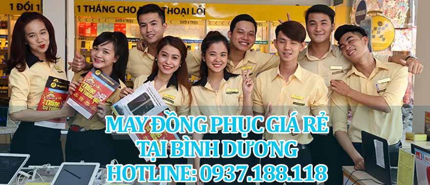 May đồng phục giá rẻ tại Bình Dương