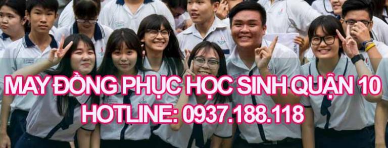 May đồng phục học sinh quận 10