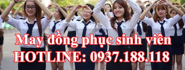 May đồng phục sinh viên