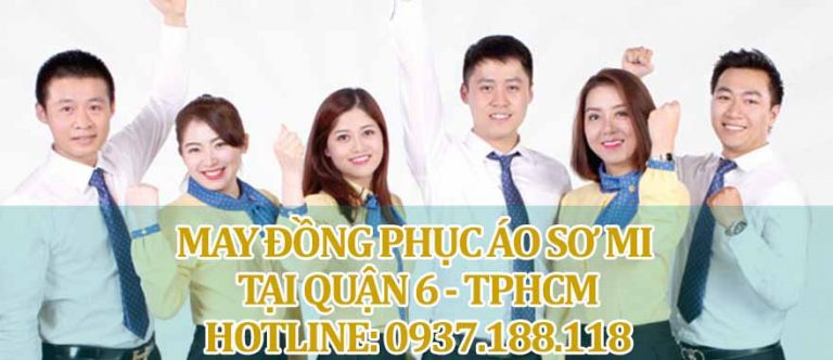 May đồng phục áo sơ mi tại quận 6