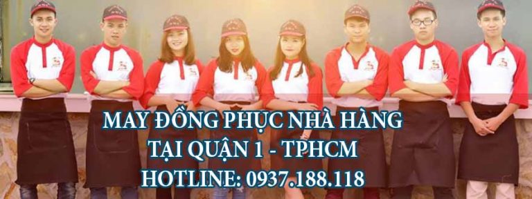 May đồng phục nhà hàng giá rẻ tại quận 1