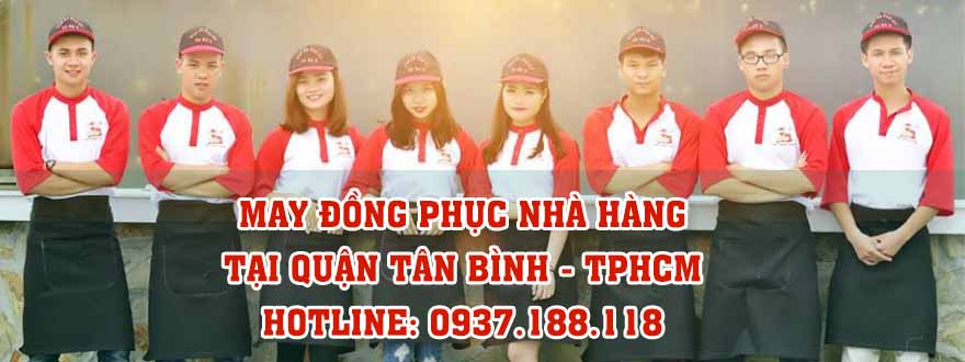 May đồng phục nhà hàng tại quận Tân Bình