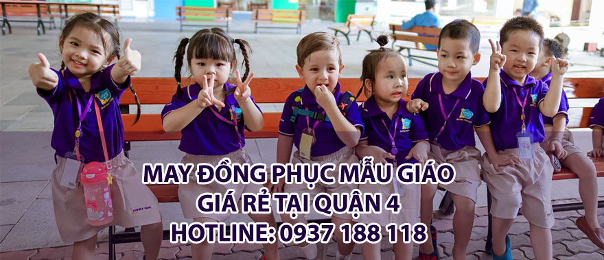 may đồng phục mẫu giáo giá rẻ tại quận 4