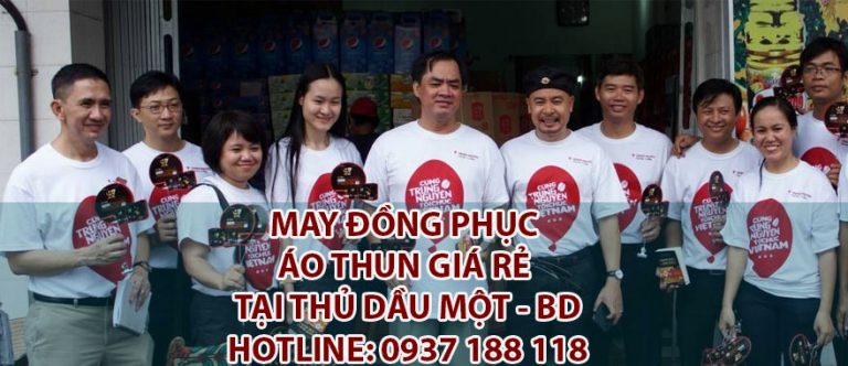 May đồng phục áo thun giá rẻ tại Thủ Dầu Một Bình Dương