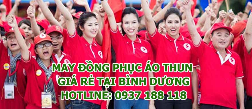 may đồng phục áo thun đẹp, giá rẻ, chất lượng cao tại bình dương